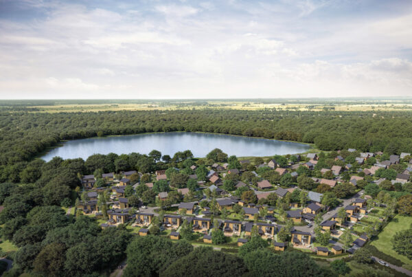 3d Visualisierung Großprojekt "Ferienhausgebiet Holsterfeld"